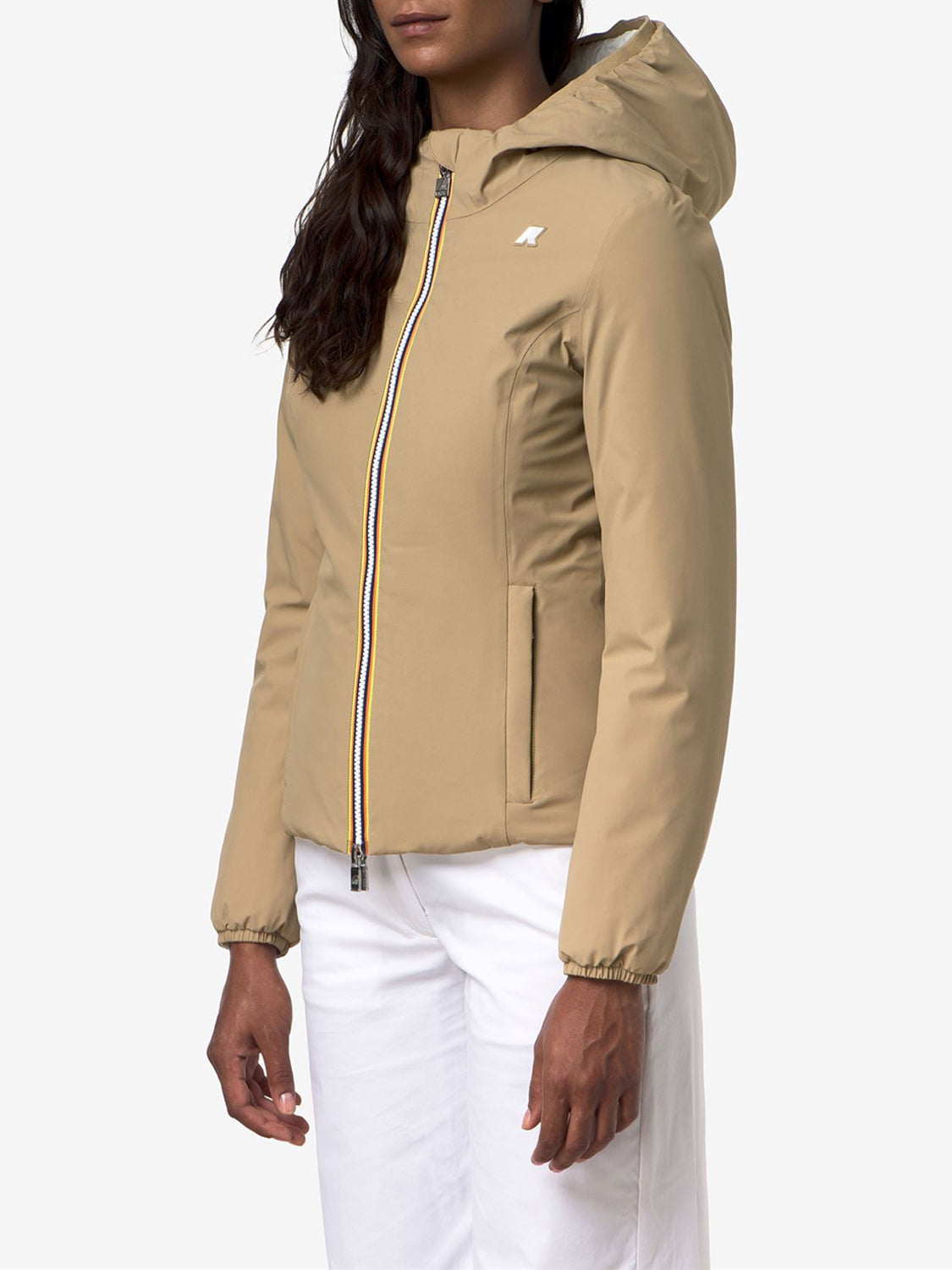K-way Giubbotto Imbottito Donna Lily St Warm Double Beige