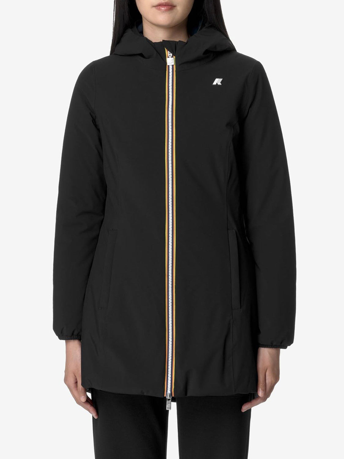 K-way Parka Donna Denise St Warm Double Nero
