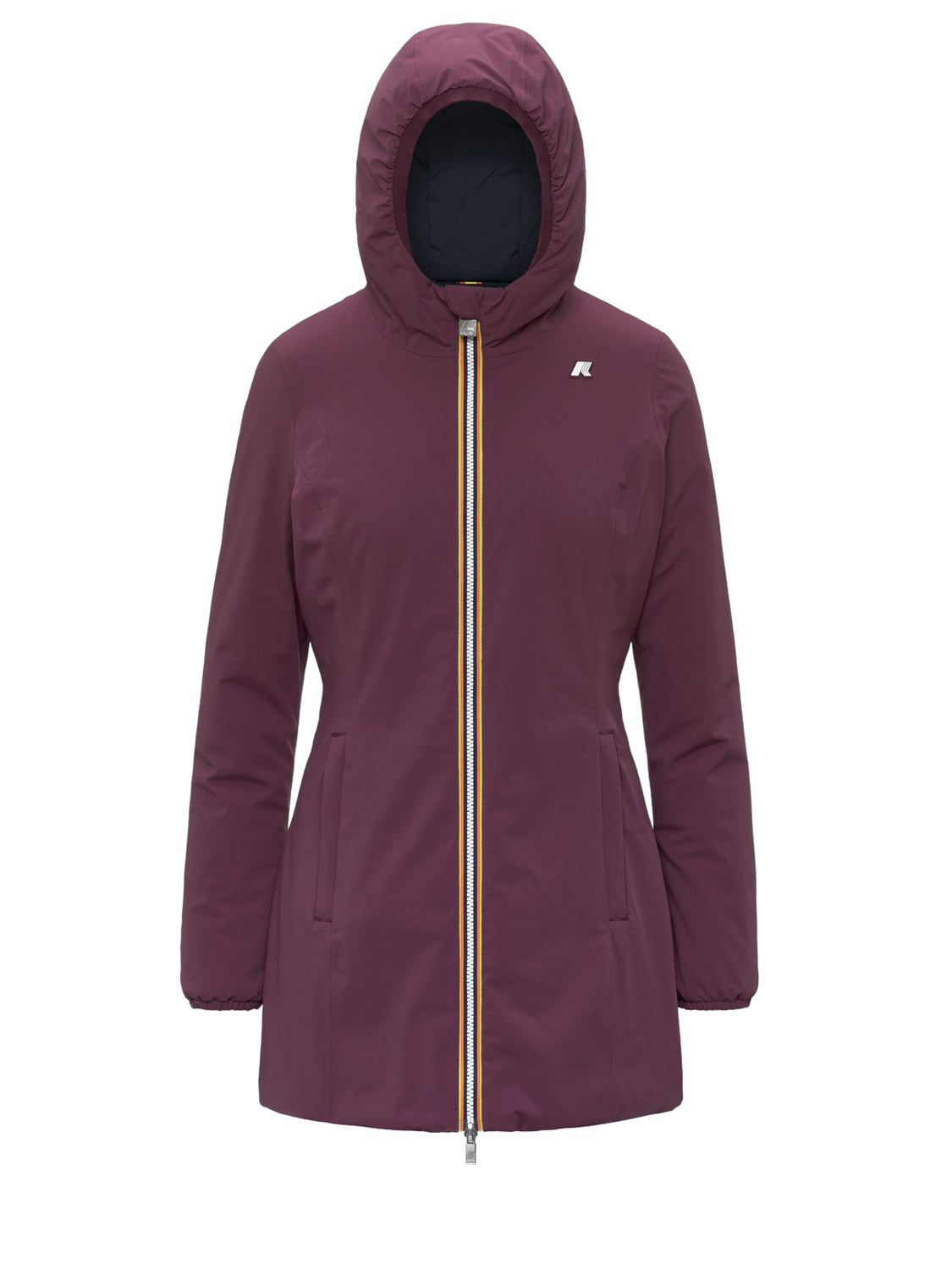K-way Parka Donna Denise St Warm Double Bianco
