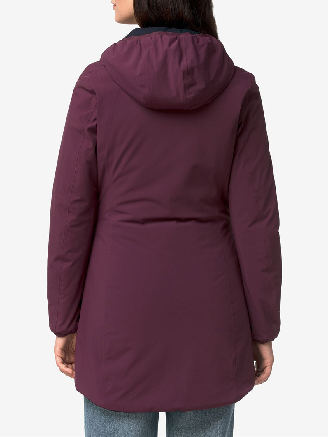 K-way Parka Donna Denise St Warm Double Bianco