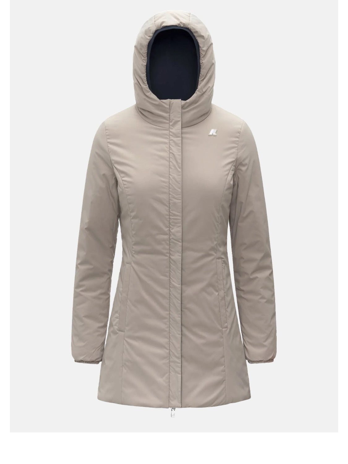 K-way Parka Donna Denise St Warm Double Blu Scuro