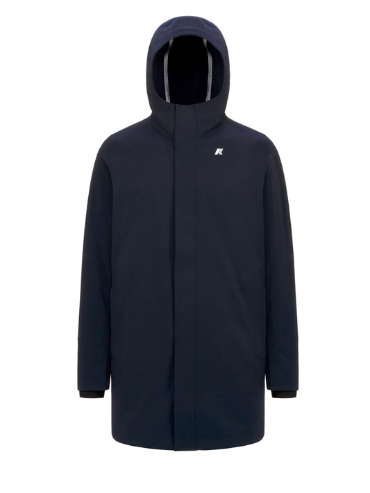 K-way Parka Uomo Marlyn Bonded Blu scuro