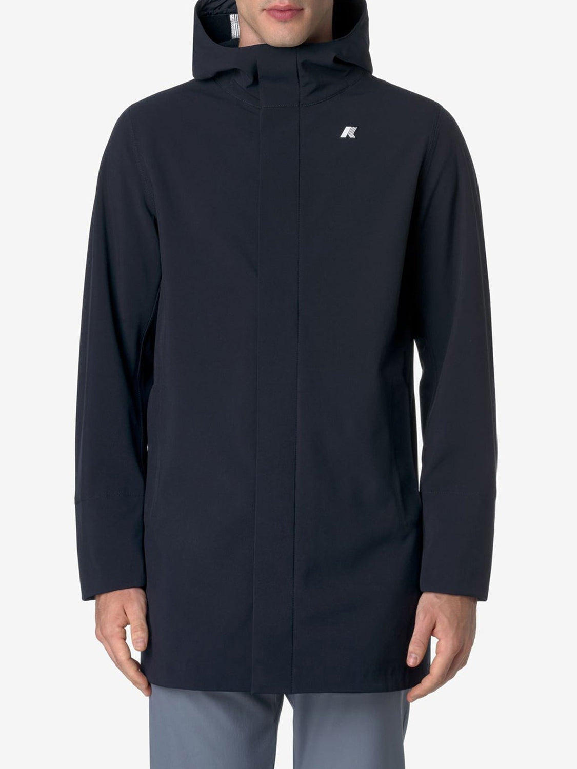 K-way Parka Uomo Marlyn Bonded Blu scuro