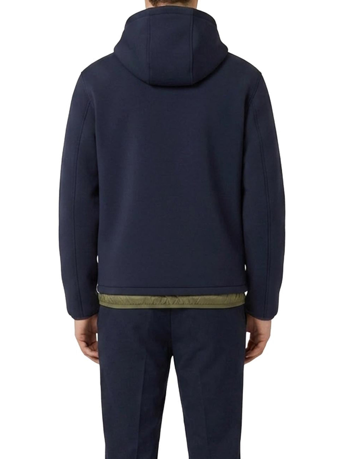 K-way Giubbotto Leggero Uomo Jack Spacer Nylon Double Blu scuro
