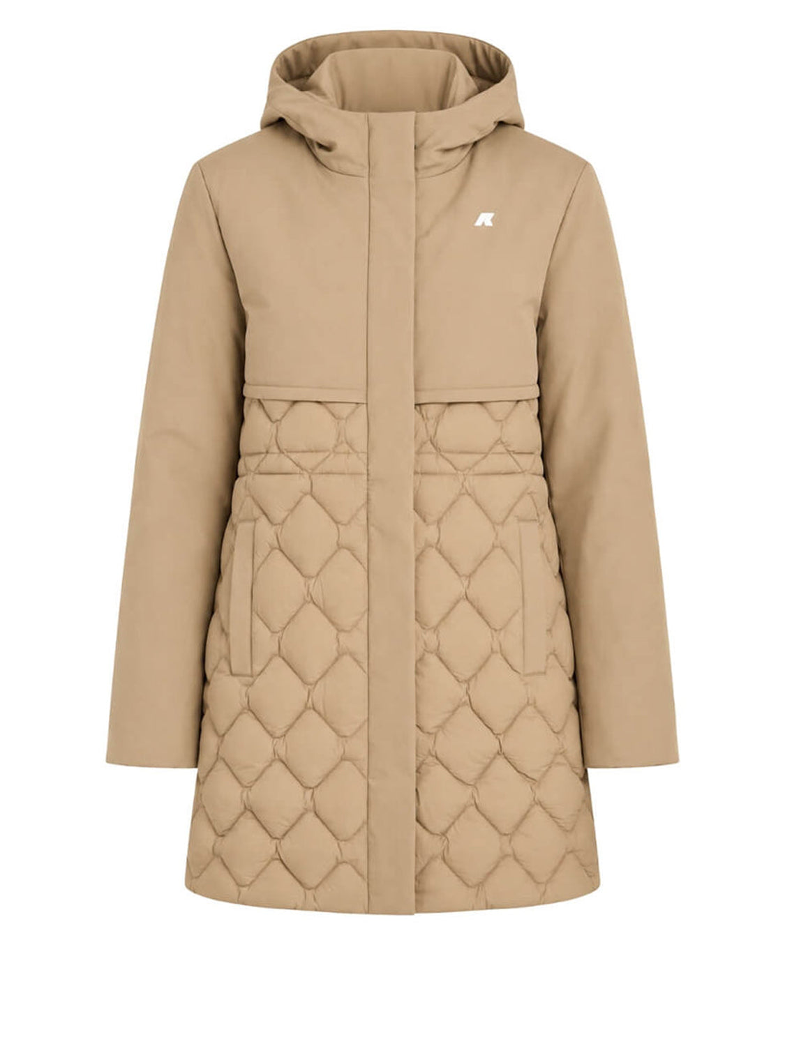 K-way Piumino Donna Siphelle Hybrid Warm Shell Beige
