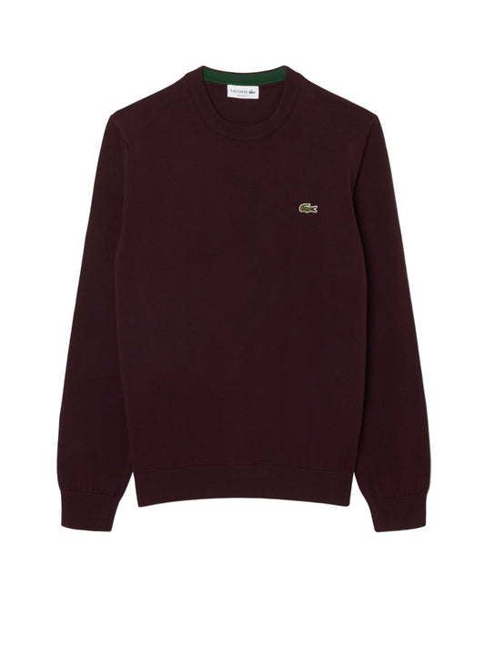 Lacoste Maglione Uomo Marrone scuro