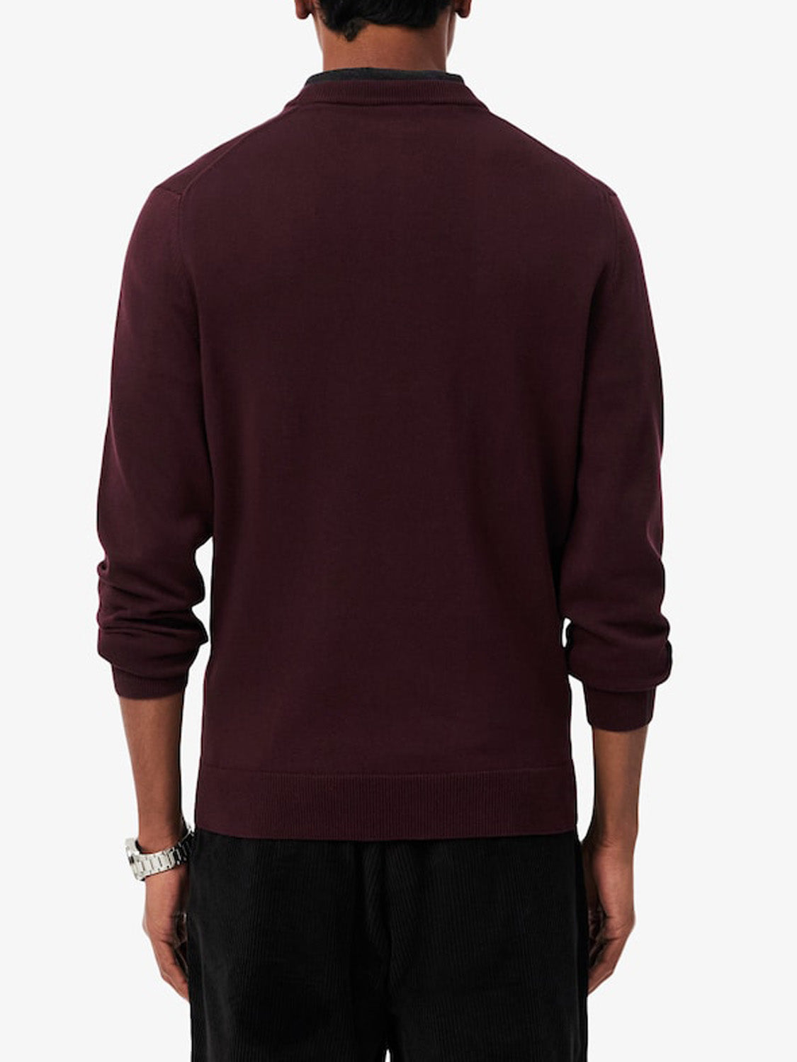 Lacoste Maglione Uomo Marrone scuro