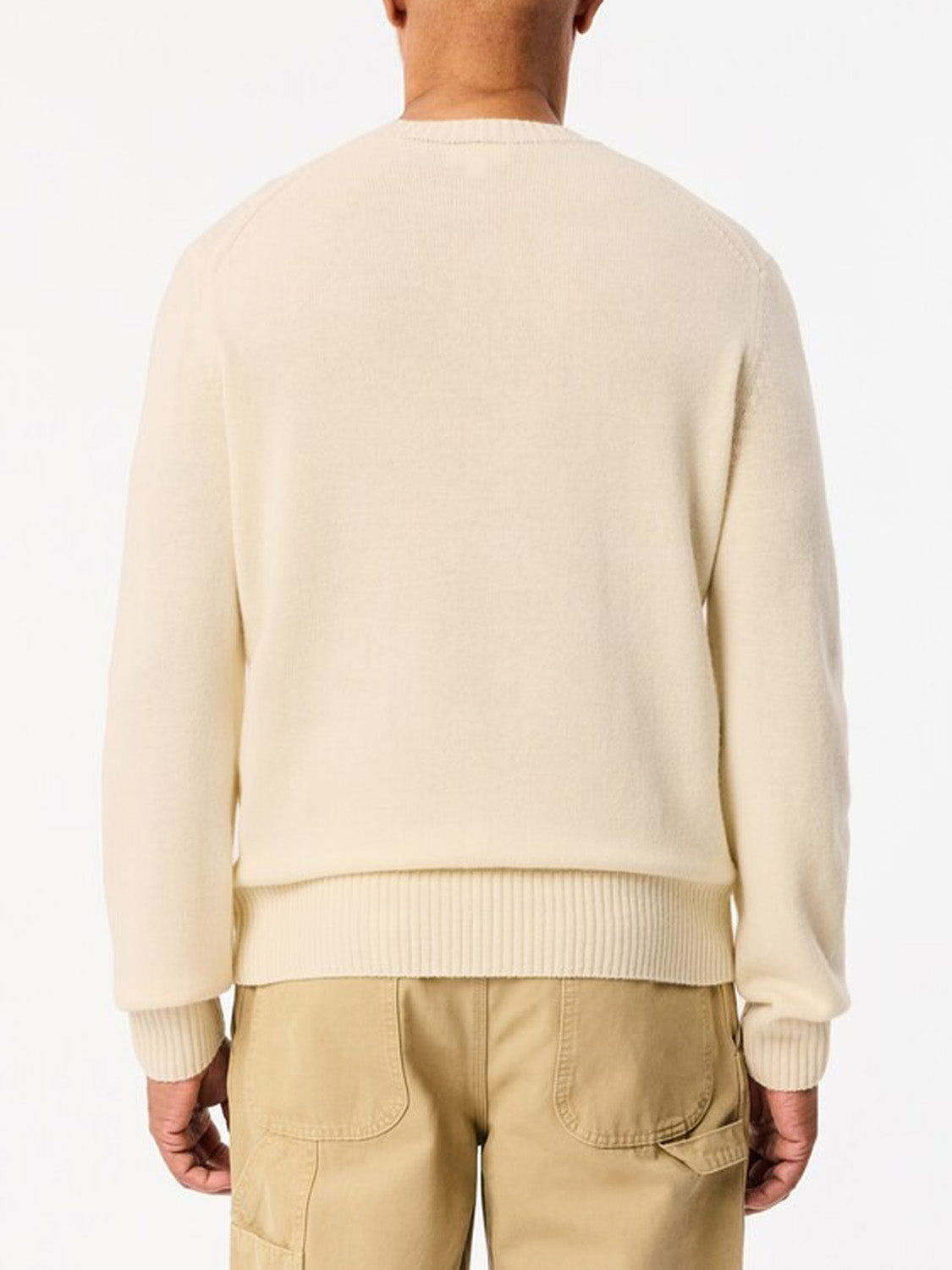 Lacoste Maglione Uomo Bianco panna