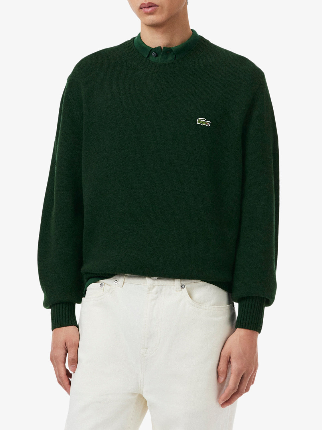 Lacoste Maglione Uomo Verde Sinople