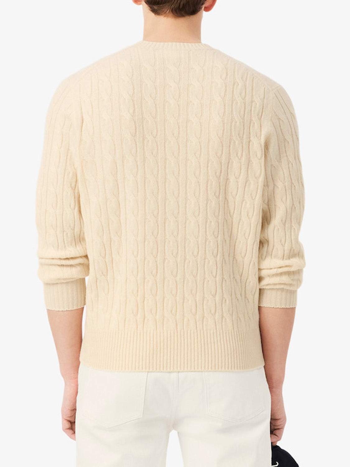 Lacoste Maglione Uomo Bianco panna
