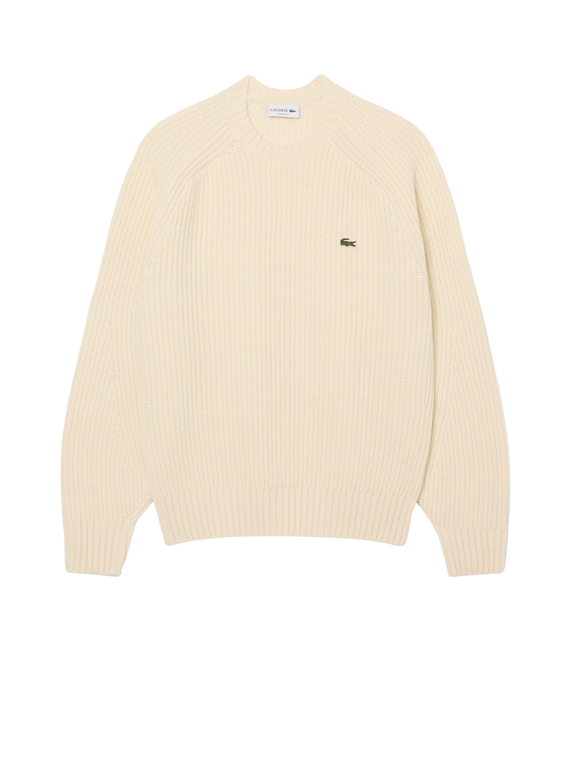 Lacoste Maglione Uomo Bianco panna