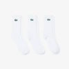 lacoste calzini uomo bianco 5013163