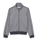 lacoste felpa con zip uomo grigio clair 5678254