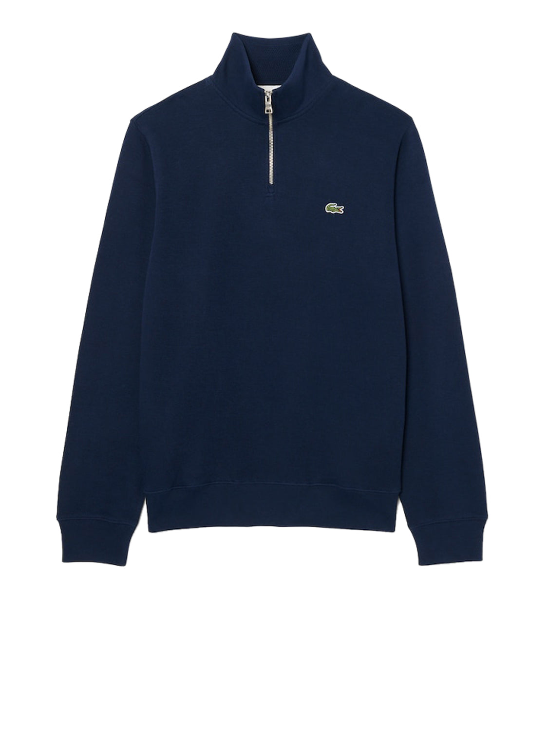 Lacoste Felpa con Zip Uomo Navy