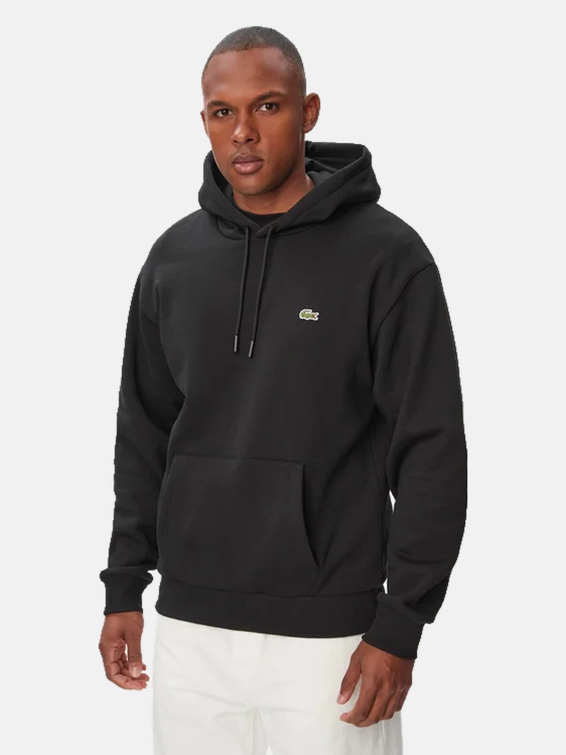 Lacoste Felpa Cappuccio Uomo Nero