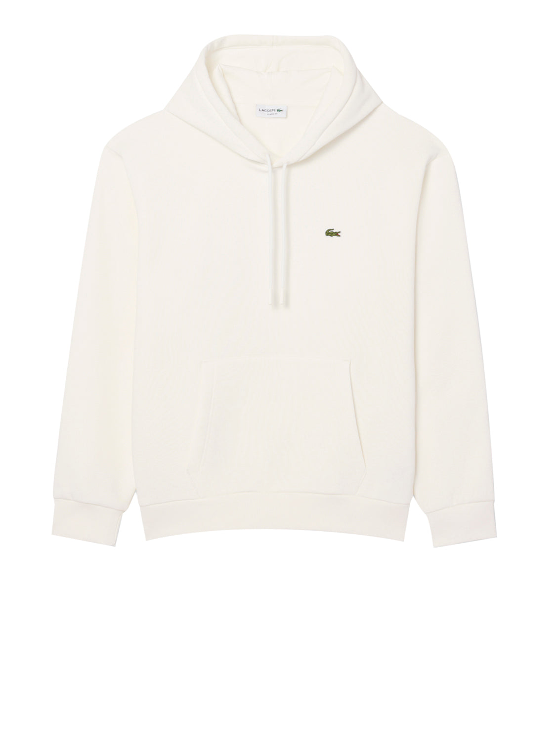 Lacoste Felpa Cappuccio Uomo Bianco