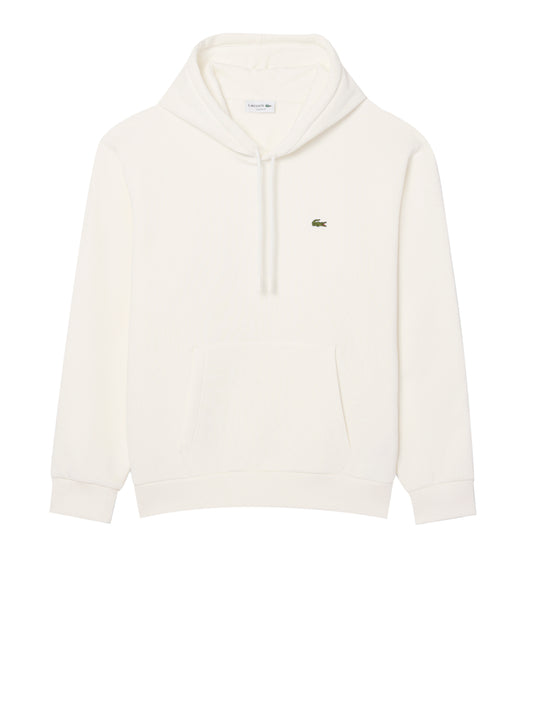 Lacoste Felpa Cappuccio Uomo Bianco