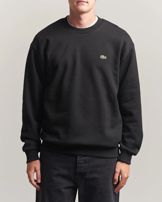 Lacoste Felpa Girocollo Uomo Nero