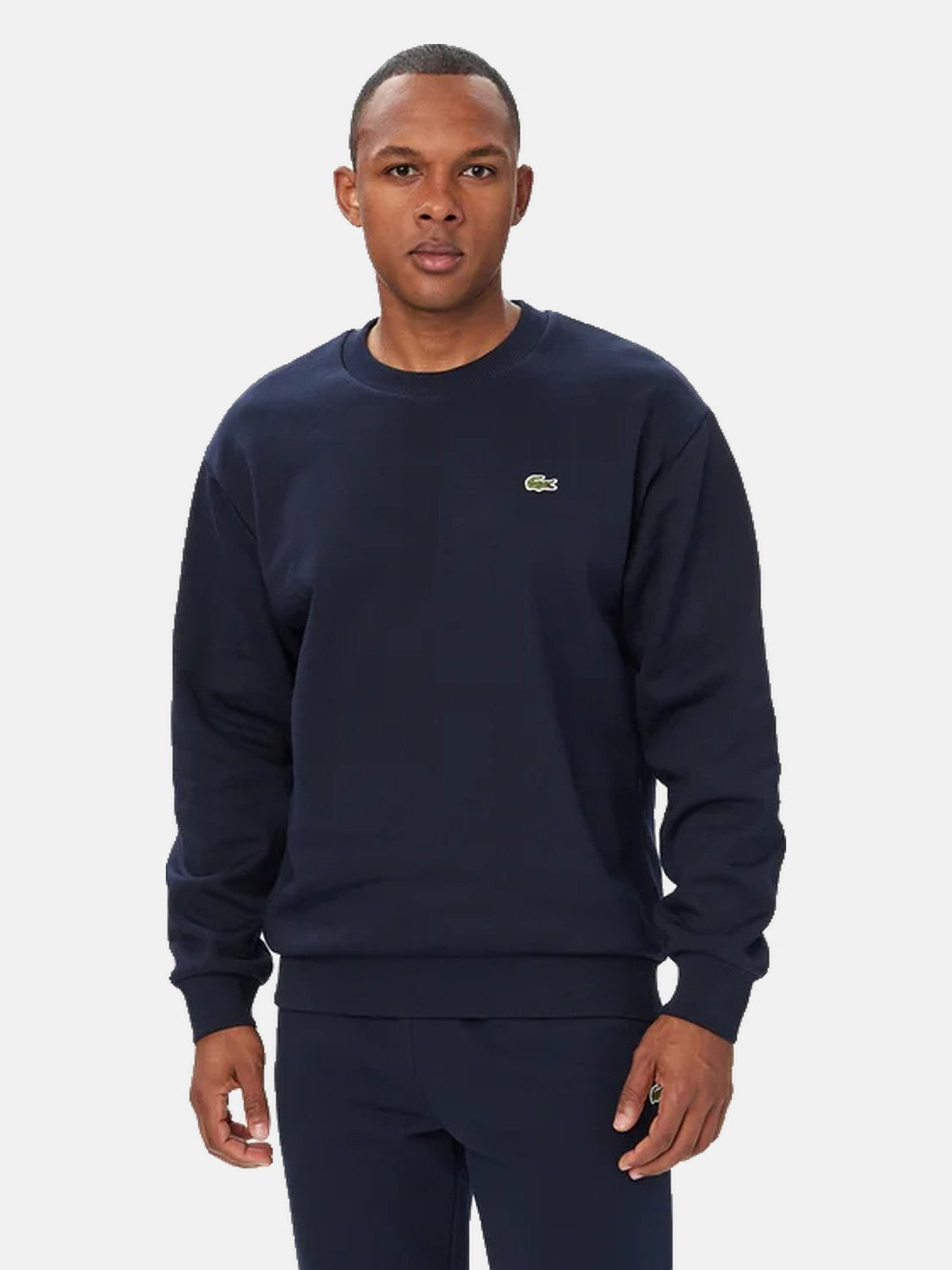 Lacoste Felpa Girocollo Uomo Navy