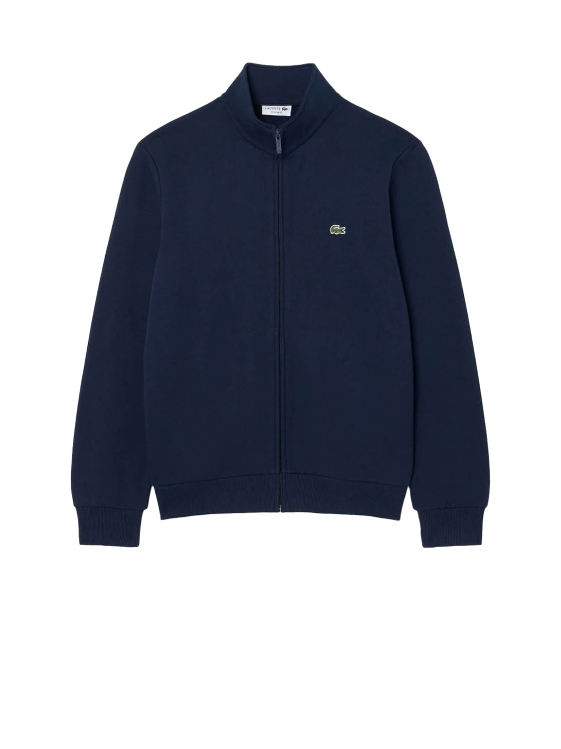 Lacoste Felpa con Zip Uomo Navy