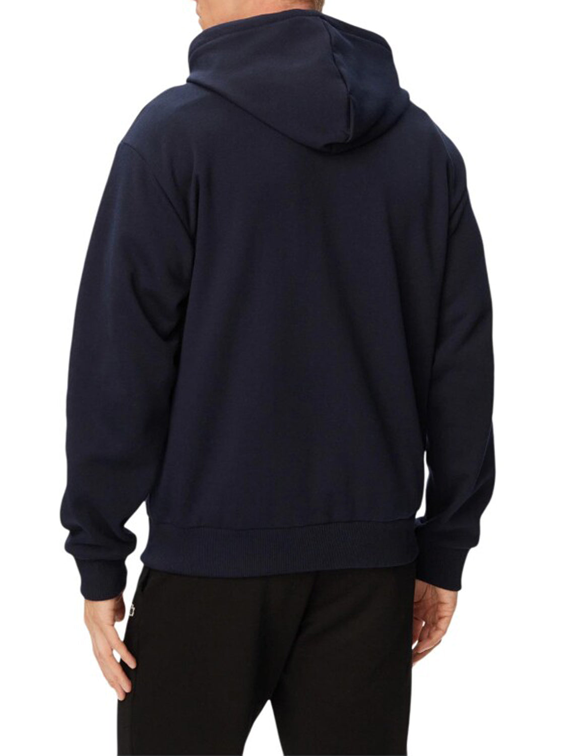 Lacoste Felpa con Zip Uomo Navy