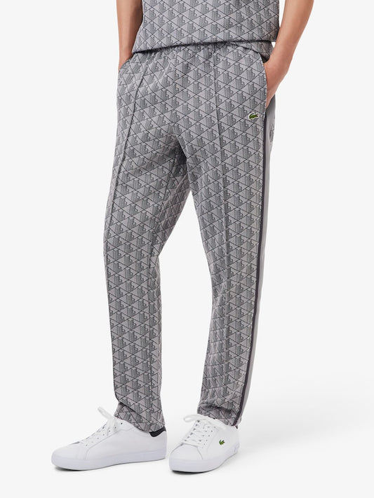Lacoste Pantalone Tuta Uomo Grigio Clair