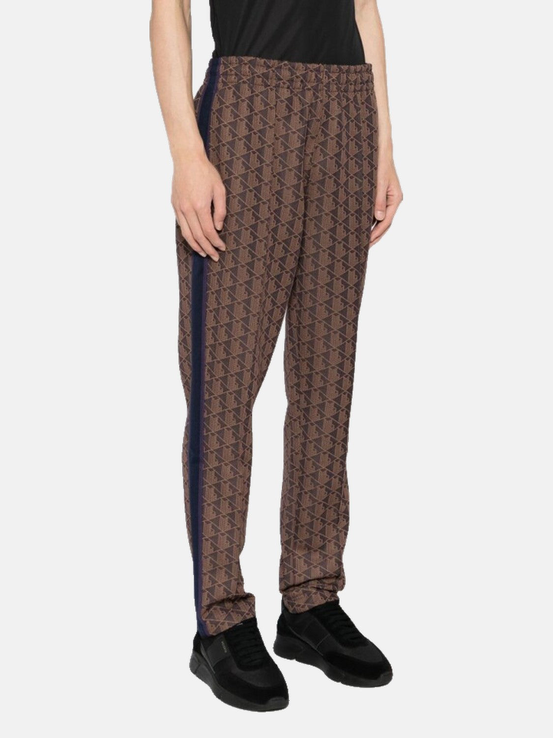 Lacoste Pantalone Tuta Uomo Marrone scuro