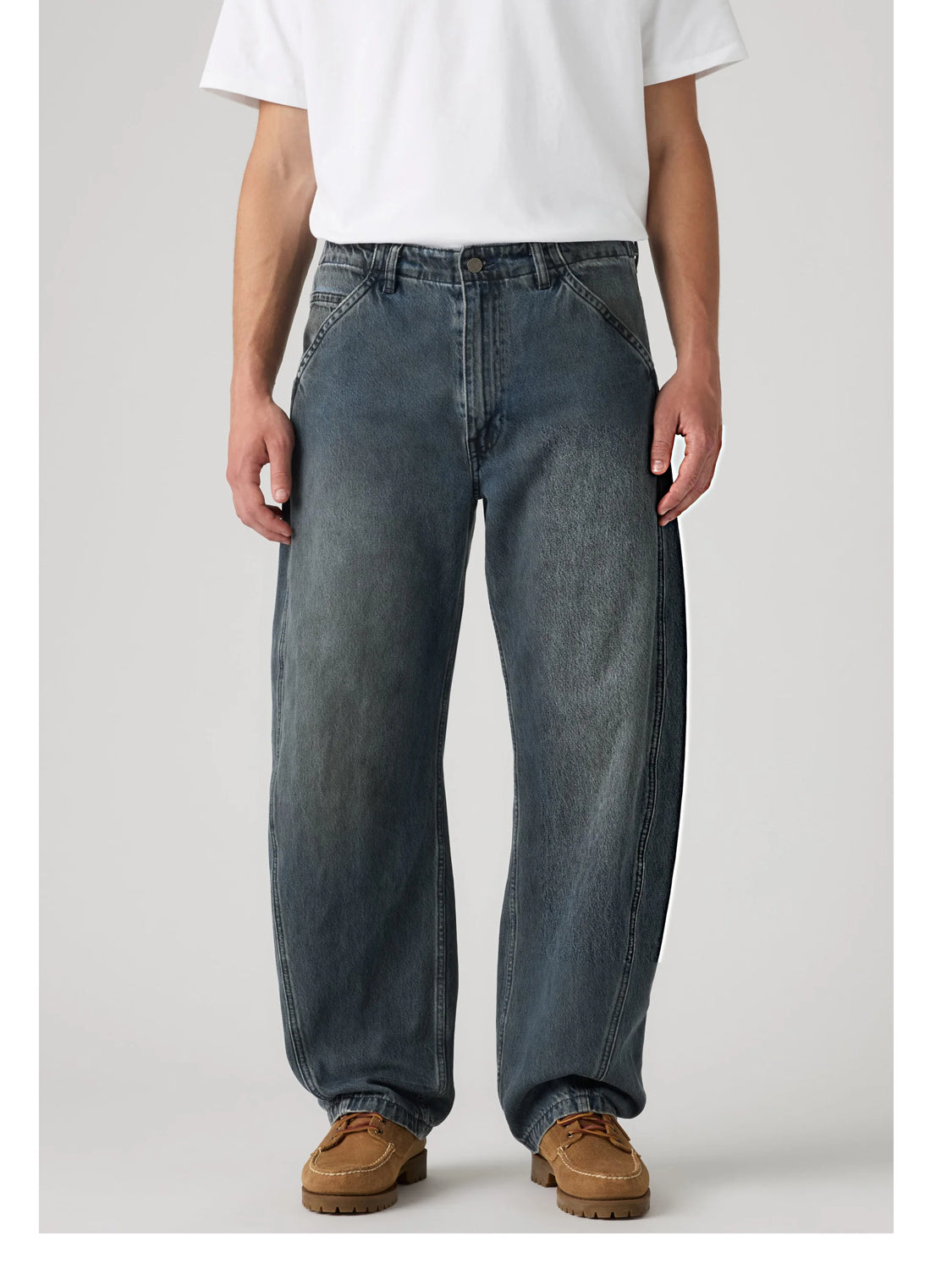 Levi's Jeans Largo Uomo Baggy Barrel Denim