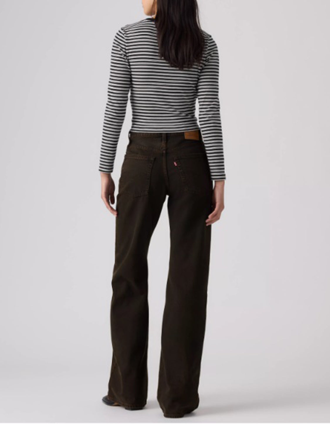 Levi's Jeans Regular Donna Loose Boot Marrone
