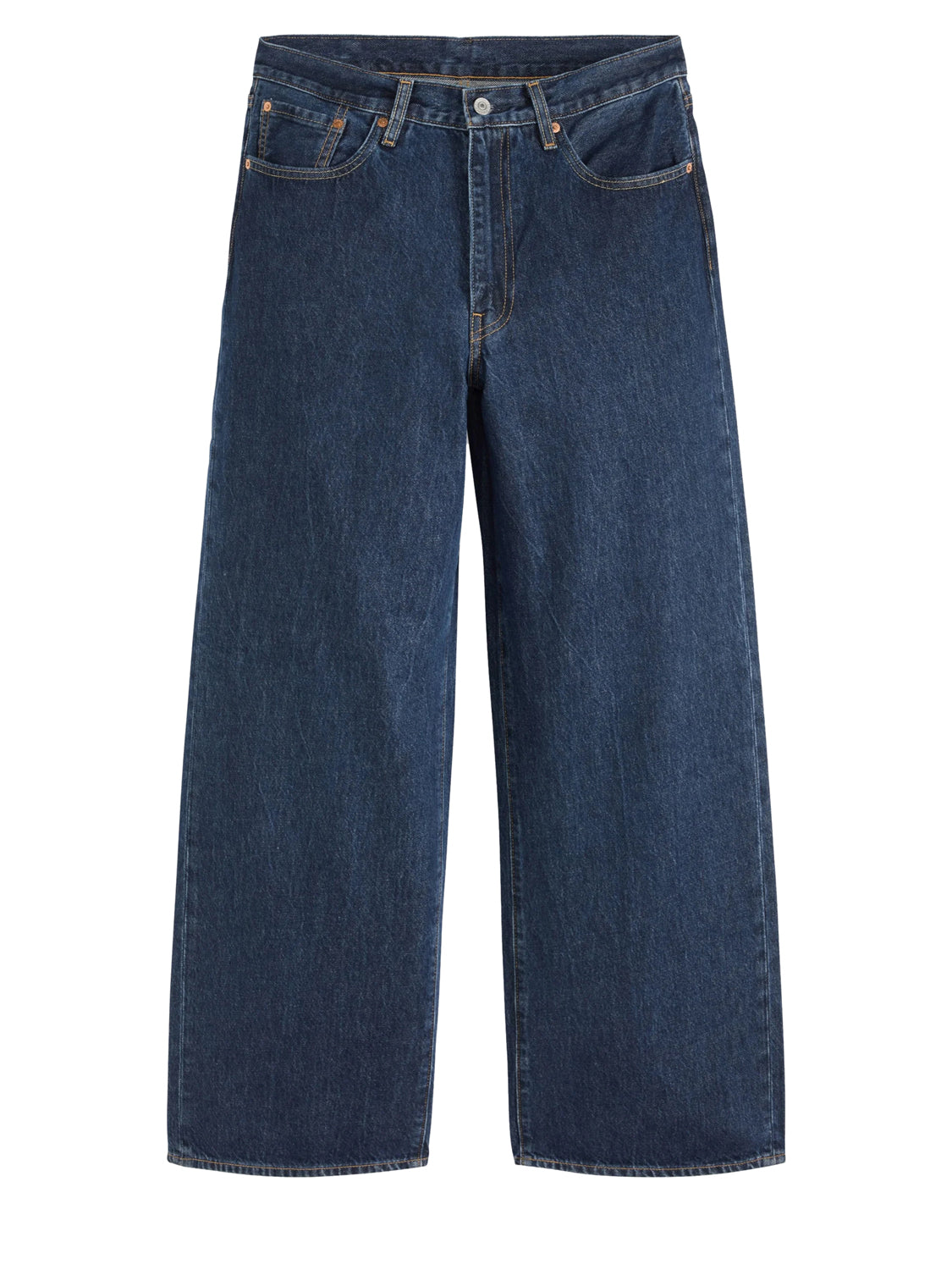 Levi's Jeans Largo Uomo Baggy Wide Denim scuro