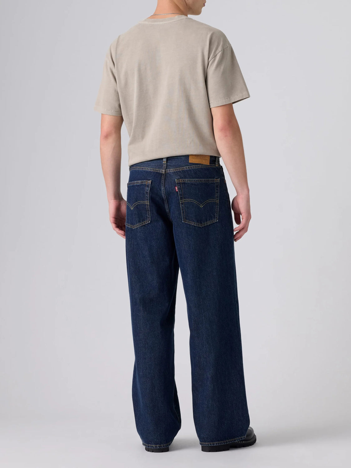 Levi's Jeans Largo Uomo Baggy Wide Denim scuro