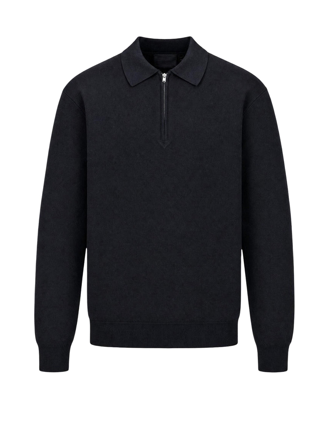 Rains Polo Unisex Long Sleeve Polo Nero