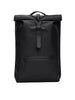rains zaino unisex rolltop rucksack w3 nero 8409825