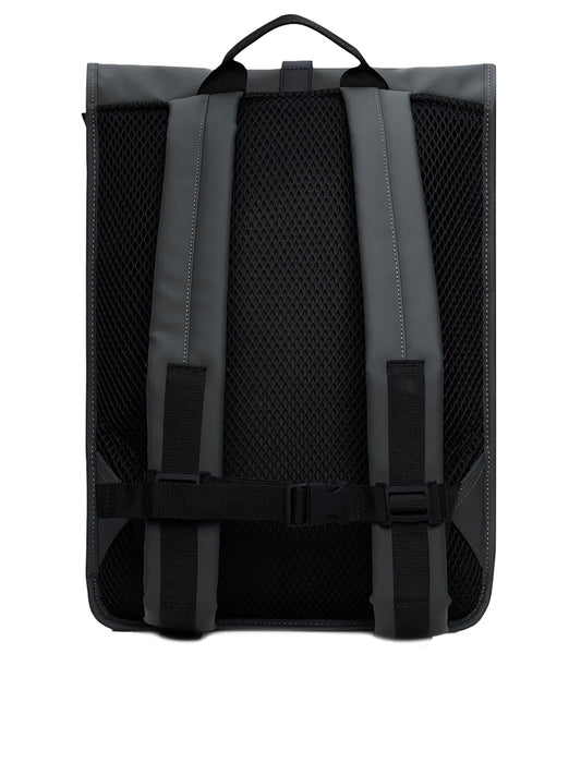 Rains Zaino Unisex Rolltop Rucksack W3 Grigio Scuro
