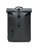 rains zaino unisex rolltop rucksack w3 grigio scuro 580607