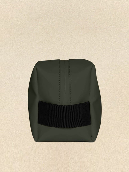 Rains Pochette Unisex Wash Bag Small W3 Verde