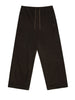 rains pantalone unisex fleece pants marrone 908225