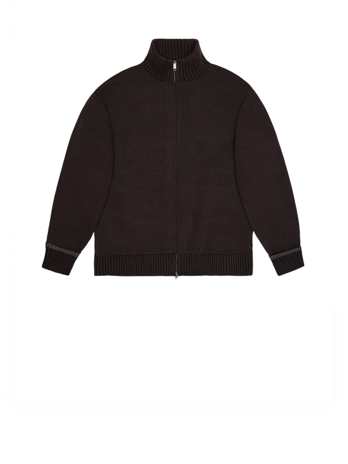 Rains Cardigan Unisex Sowa Knit Zip Cardigan Nero