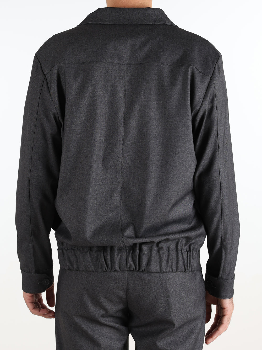 Savile Row Overshirt Uomo Antracite