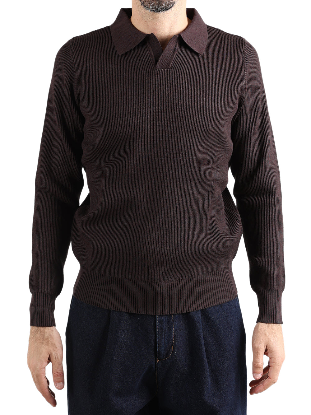 Savile Row Polo Uomo Moro