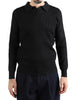 savile row polo uomo nero 8875896
