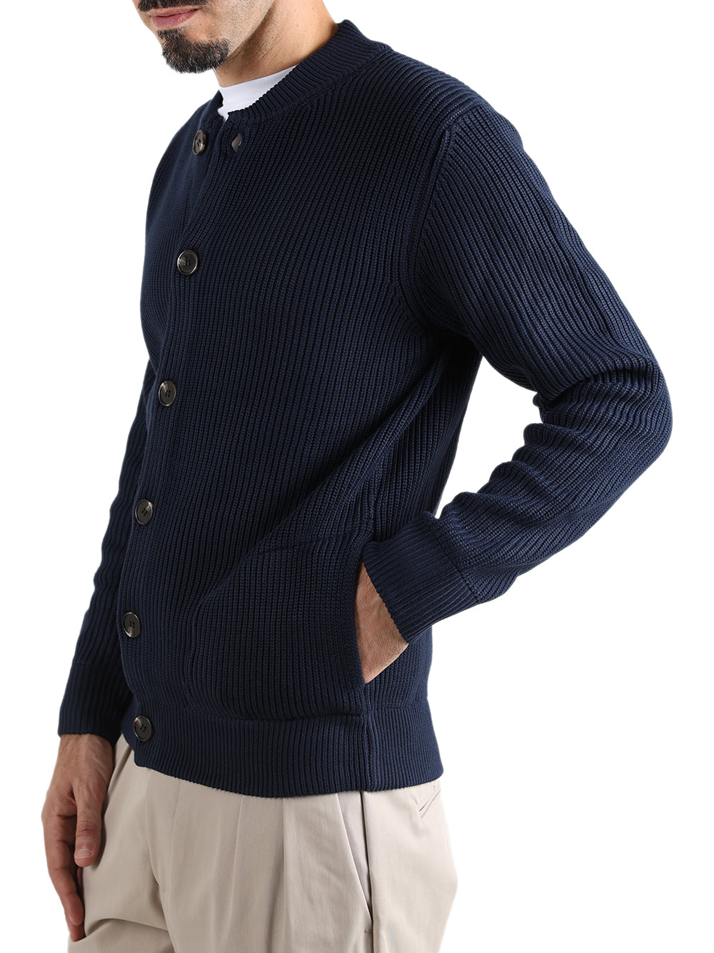 Savile Row Giacca Leggera Uomo Blu