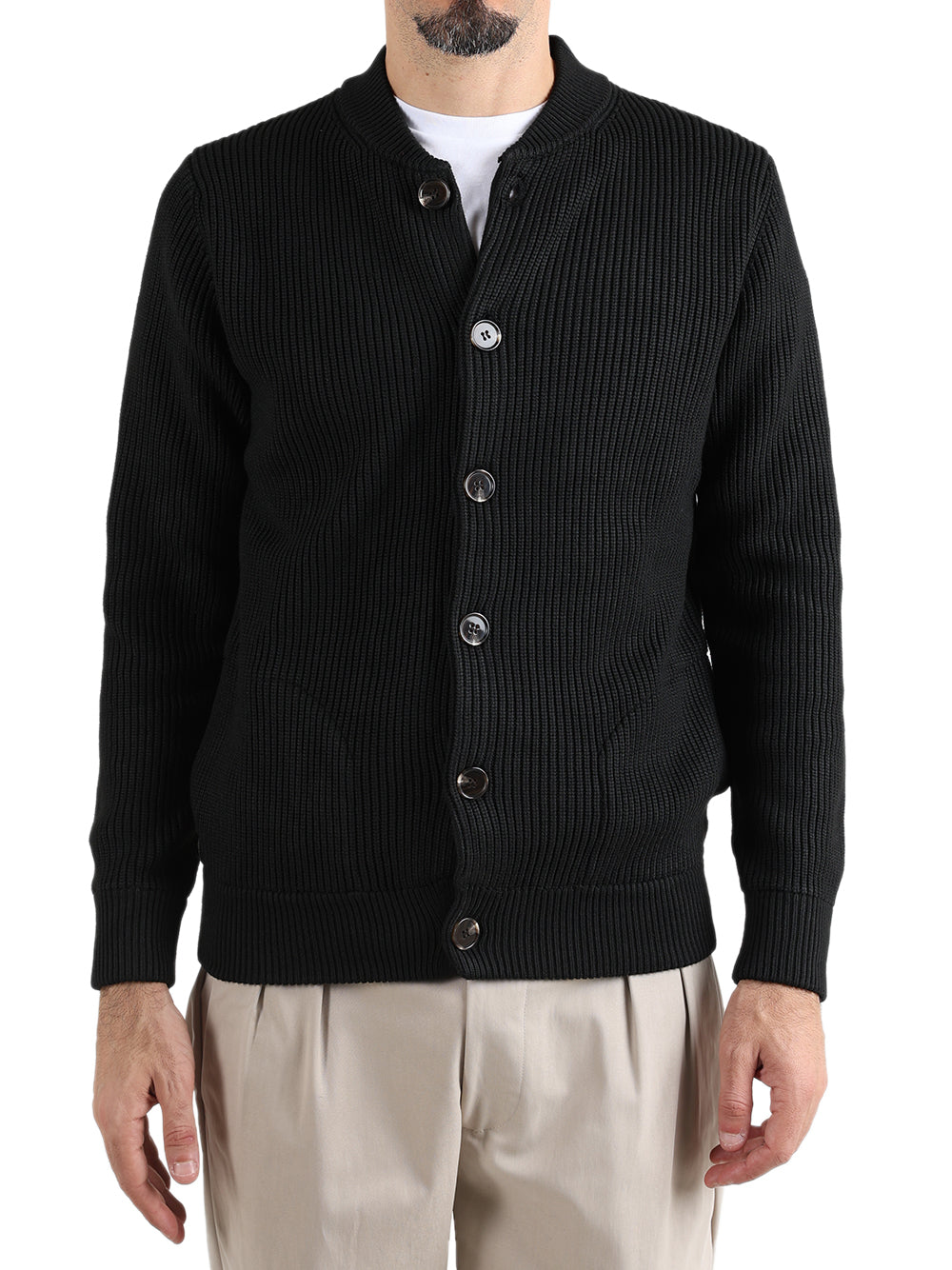 Savile Row Giacca Leggera Uomo Nero