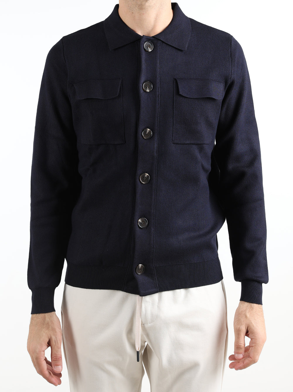 Savile Row Overshirt Uomo Blu
