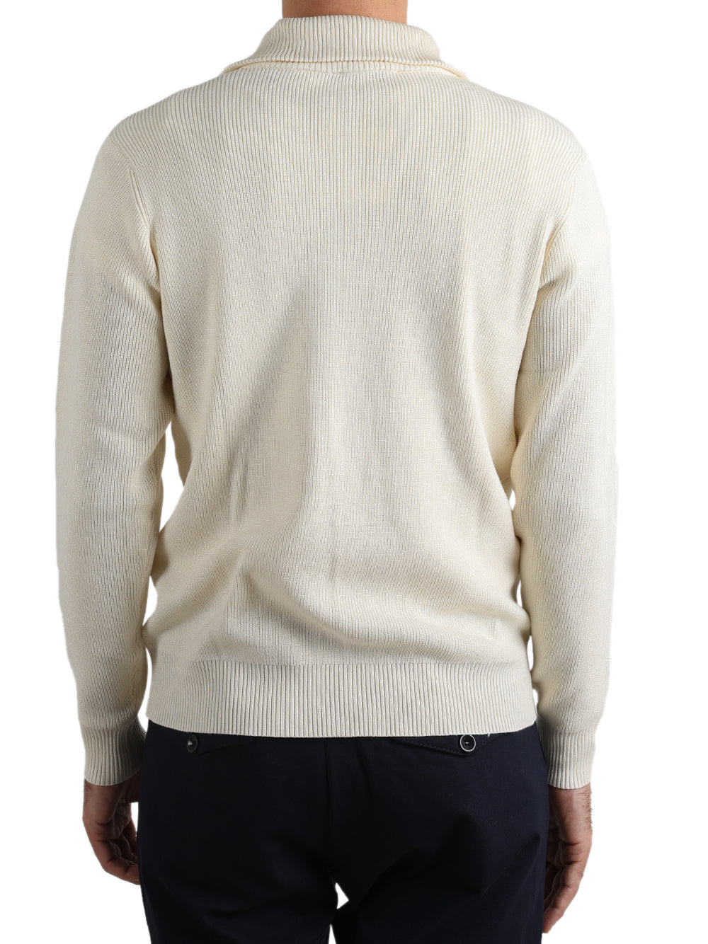 Savile Row Overshirt Uomo Panna