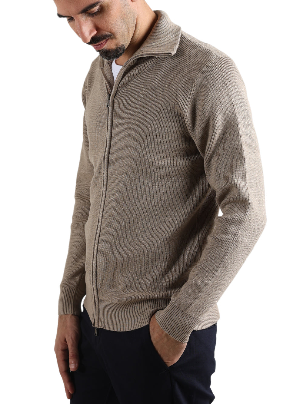 Savile Row Overshirt Uomo Tortora