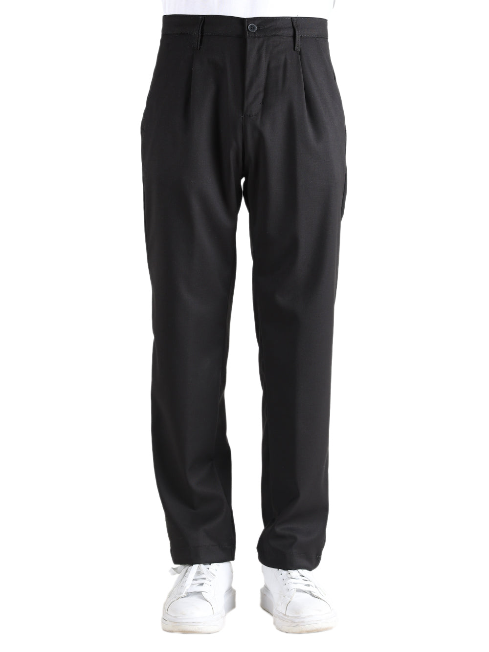 Savile Row Pantalone Uomo Nero