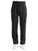 savile row pantalone uomo nero 5889328