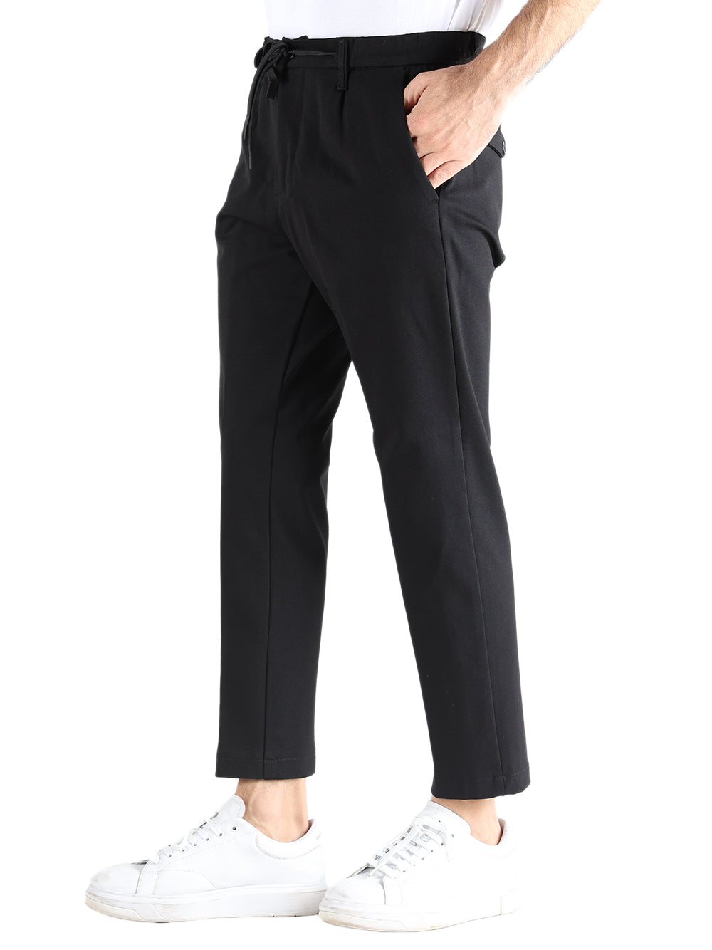 Savile Row Pantalone Uomo Nero