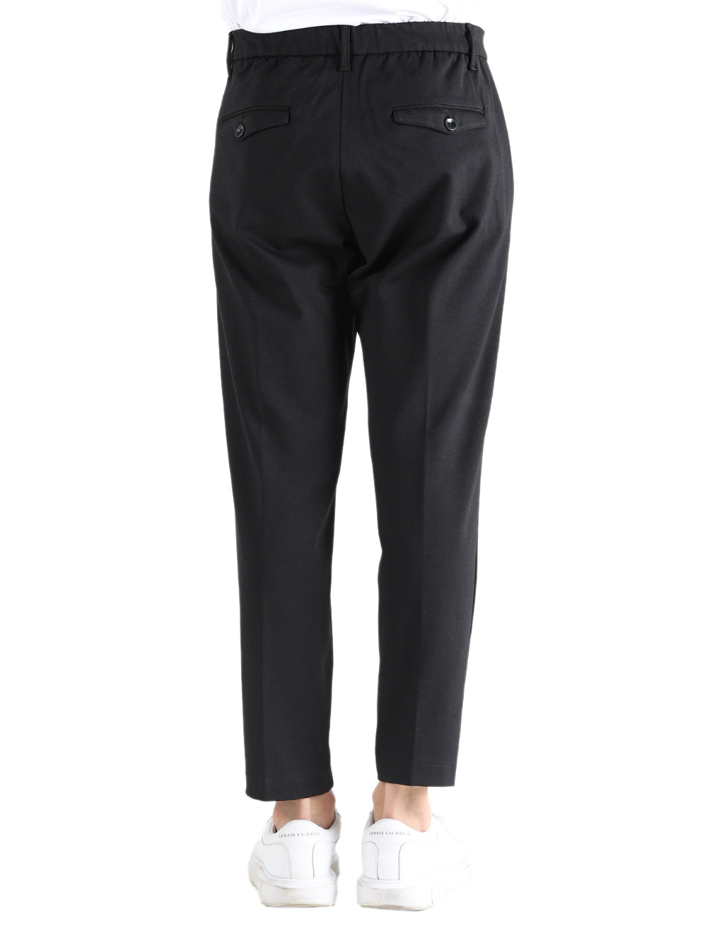 Savile Row Pantalone Uomo Nero